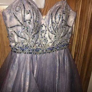 Embroidered Short Dress